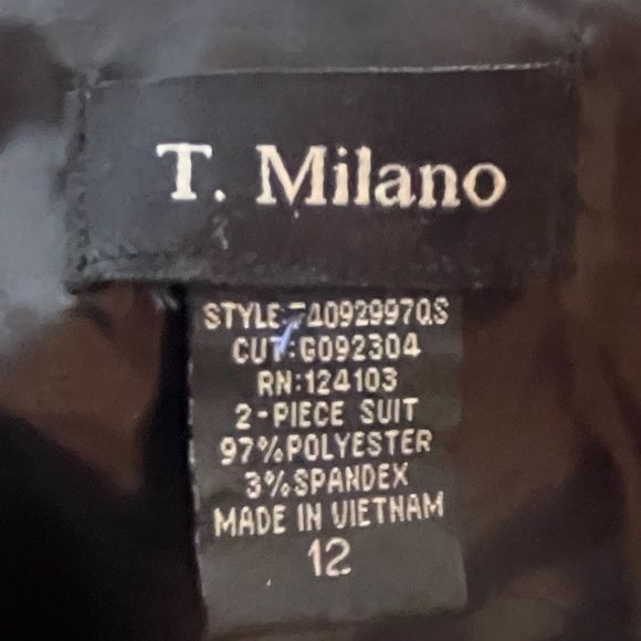 Vintage T. Milano Red Blazer‎ - Picture 6 of 7